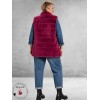 BG Gilet Faux Fur Berry