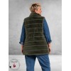 BG Gilet Faux Fur Olijf 