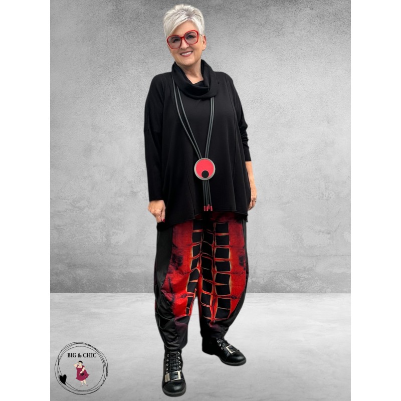 AMANDINE Trui Fijnbreisel Zwart