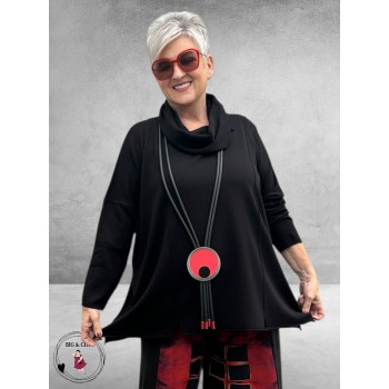 AMANDINE Trui Fijnbreisel Rood