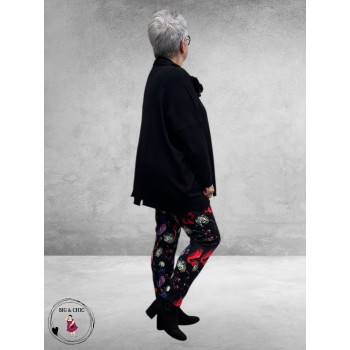 AMANDINE Trui Fijnbreisel Zwart