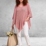 Amandine Trui A-Lijn Asymmetrisch Roze