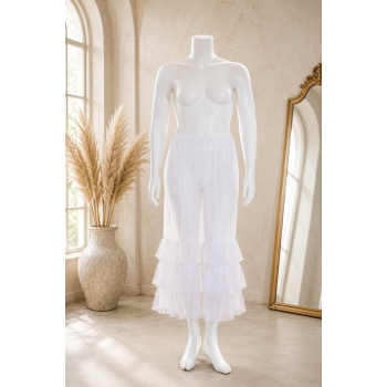 Amandine Petticoat Onderrok Crash Wit