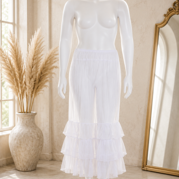 Amandine Petticoat Onderrok Crash Wit