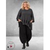 AMANDINE Trui Cut Outs Grijs