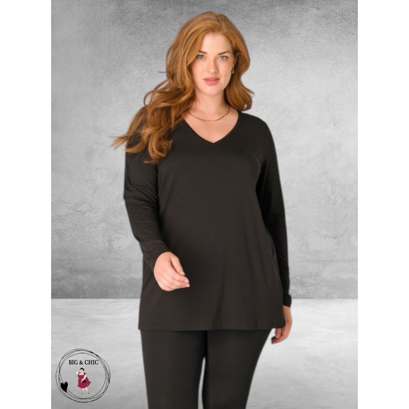 BASE LEVEL Shirt Alize Zwart