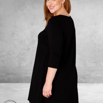 BASE LEVEL Shirt A-Lijn Aria Zwart