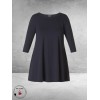 BASE LEVEL Shirt A-Lijn Aria Navy