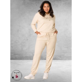 BASE LEVEL Broek Yoanna Light Beige