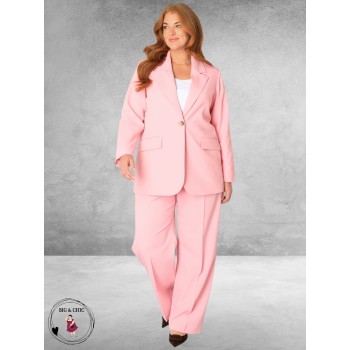 Base Level Blazer Yelena Soft Pink