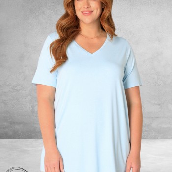 Base Level Shirt Alba Light Blue