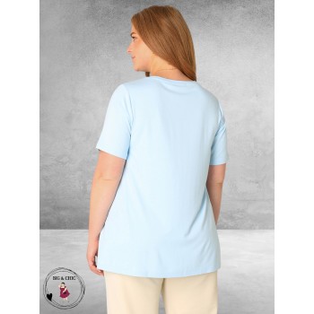 Base Level Shirt Alba Light Blue