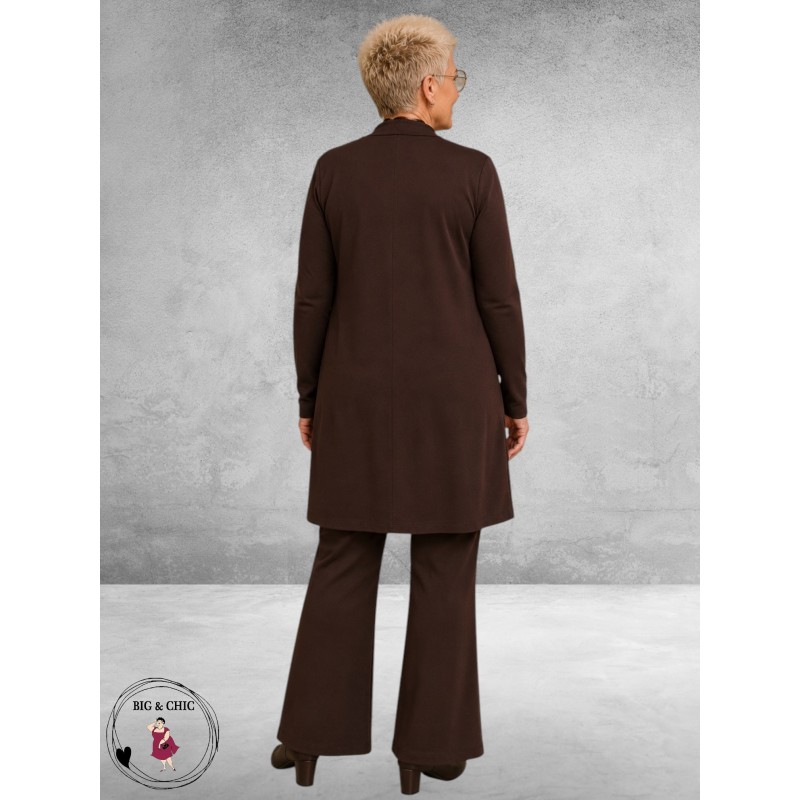 Base Level Cardigan Ayla Long  Bruin