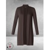 Base Level Cardigan Ayla Long  Bruin