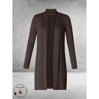 Base Level Cardigan Ayla Long  Bruin