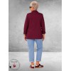Base Level Blazer Yelena Red Wine