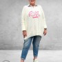NC Trui Oversize Everything OK Wit