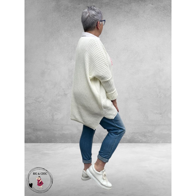 NC Trui Oversize Everything OK Wit