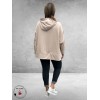 New Collection Hoodie-Sweater Statement Beige