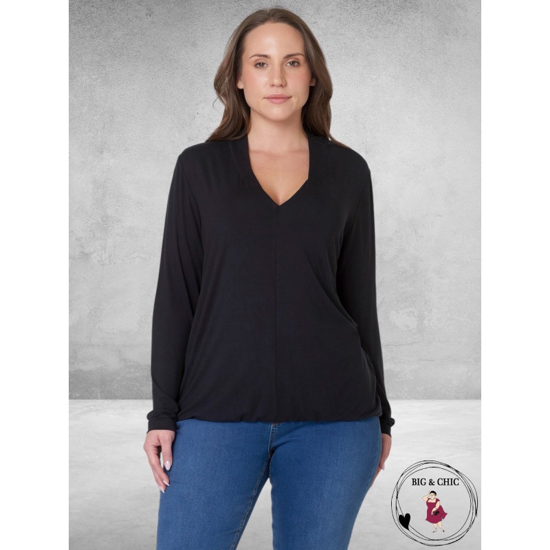 CISO Shirt Zwart Lange Mouwen