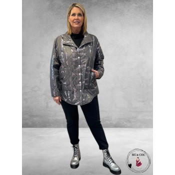 DIVAS PLANET Tussenjas Grijs/Shiny