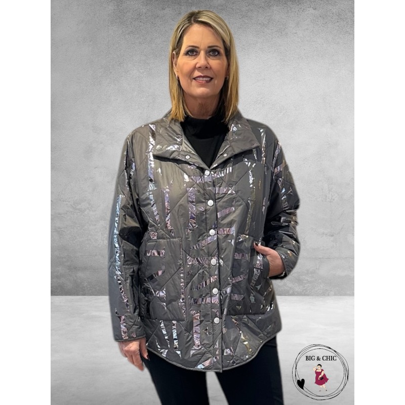 DIVAS PLANET Tussenjas Grijs/Shiny