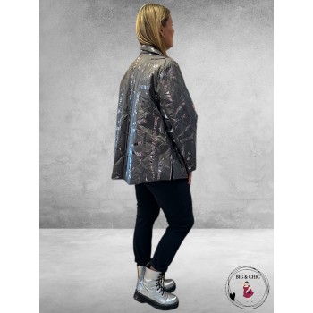 DIVAS PLANET Tussenjas Grijs/Shiny