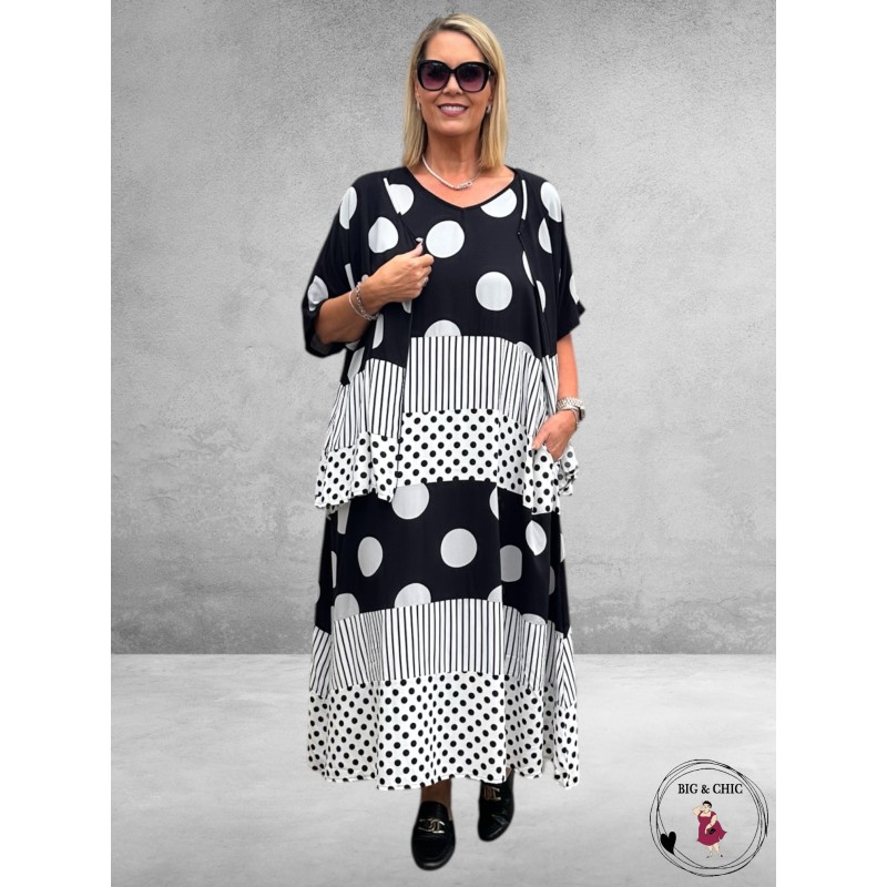 DIVAS PLANET Vestje/Jasje Zwart/Wit