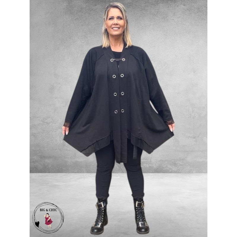 DIVAS PLANET Cardigan Eyelets