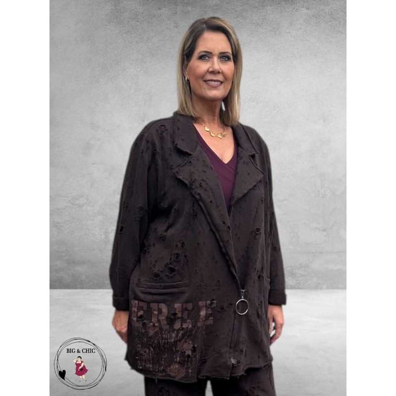 DIVAS PLANET Blazer Bruin