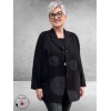 DIVAS PLANET Blazer Zwart Cirkels