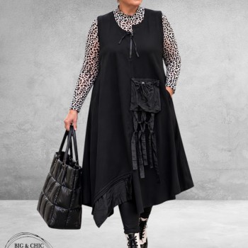 DIVAS Jurk Stoer Met Parachutdetails