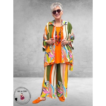 DYB Tweedelige Pak Zomer Flowers Print
