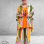 DYB Tweedelige Pak Zomer Flowers Print