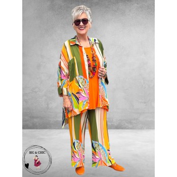 DYB Tweedelige Pak Zomer Flowers Print