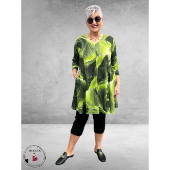 DYB Tuniek Groen Bladprint