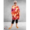DYB Tuniek Oranje-Pink Abstract Print