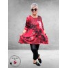DYB Tuniek Artistiek Print Rood/Zwart