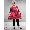 DYB Tuniek Artistiek Print Rood/Zwart
