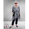 DYB Tuniek Artistiek Print Zwart/Wit