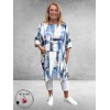 DYB Tuniek Artistieke Print Blauw/Wit