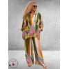DYB Tweedelige Pak Zomer Flowers Print