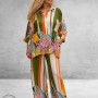 DYB Tweedelige Pak Zomer Flowers Print