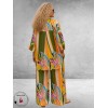 DYB Tweedelige Pak Zomer Flowers Print