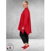 DYB Blouse A-Lijn Bengaline Rood
