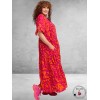 DYB Jurk Maxi Rood-Oranje