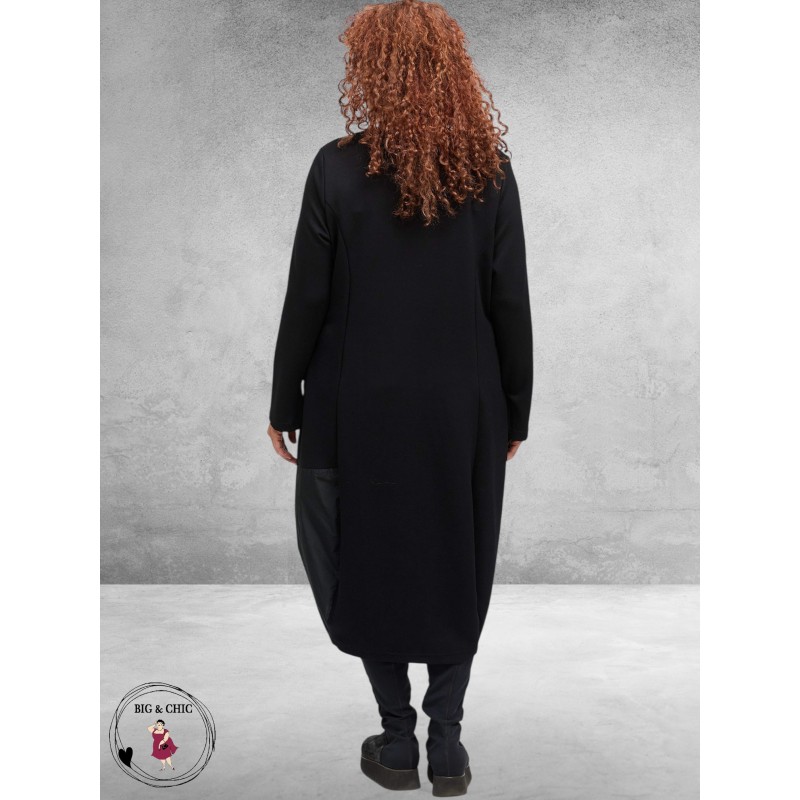 DYB Ballonjurk Zwart Luxe Details