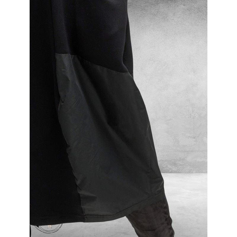 DYB Ballonjurk Zwart Luxe Details