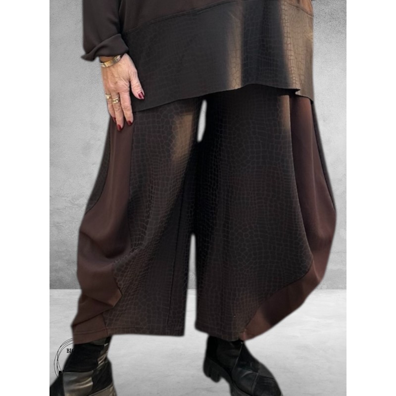 DYB Ballonbroek Bruin Slangenprint