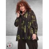 DYB Blouse Zwart/Groen